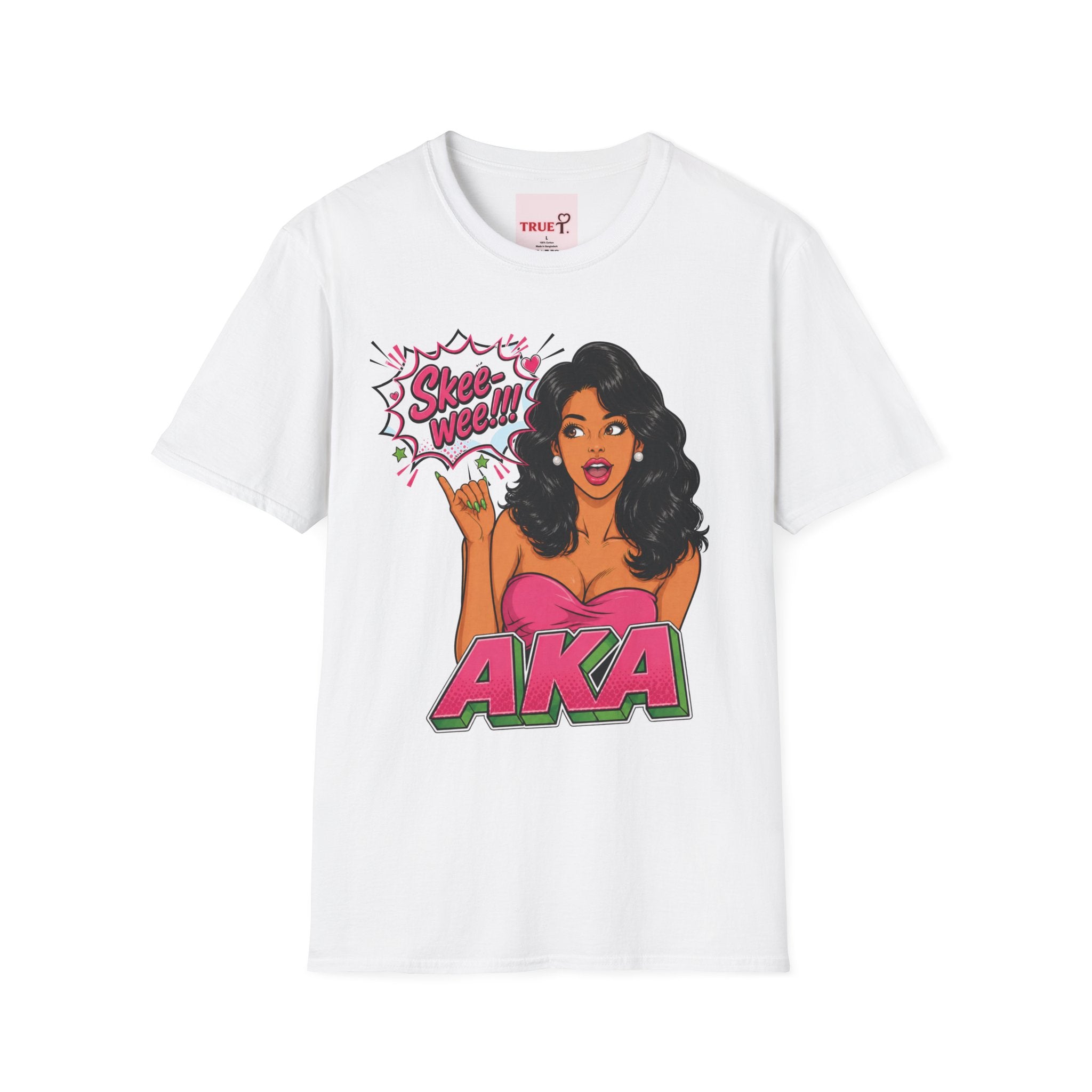 AKA Shirt Pretty Girl Skee Wee Graphic Tee
