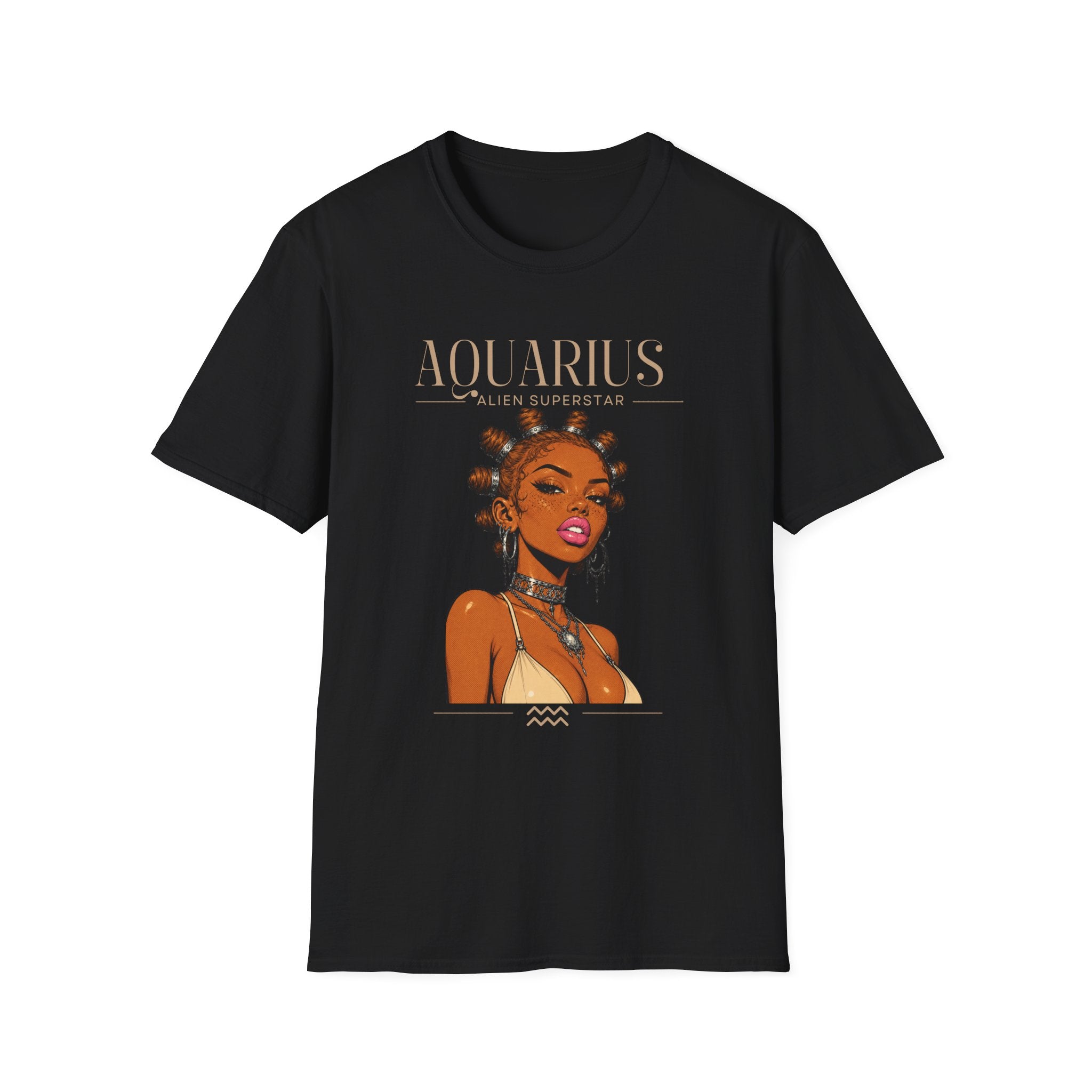 Aquarius Zodiac Shirt for Women