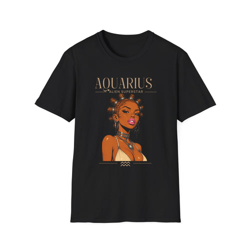 Aquarius Zodiac Shirt for Women
