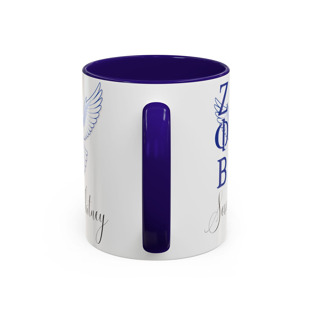 Personalized Zeta Phi Beta Inspired Dove Mug