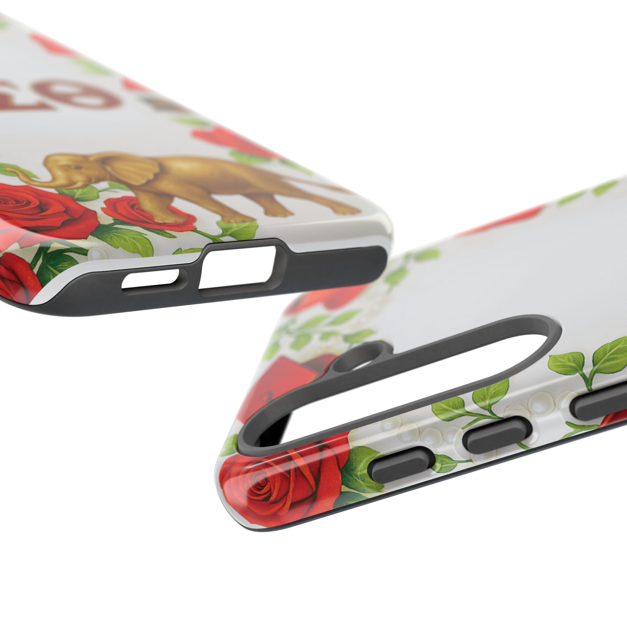Delta Sigma Theta Inspired Elephant Rose Phone Case